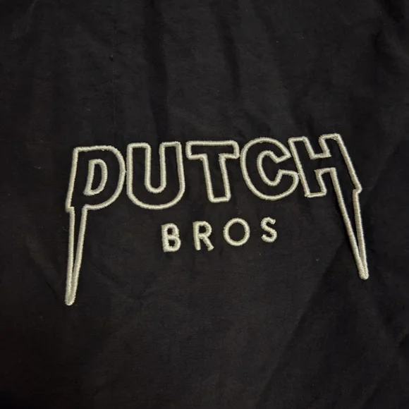 Dutch Bros Black Varsity Bomber Jacket - Picture 3 of 9